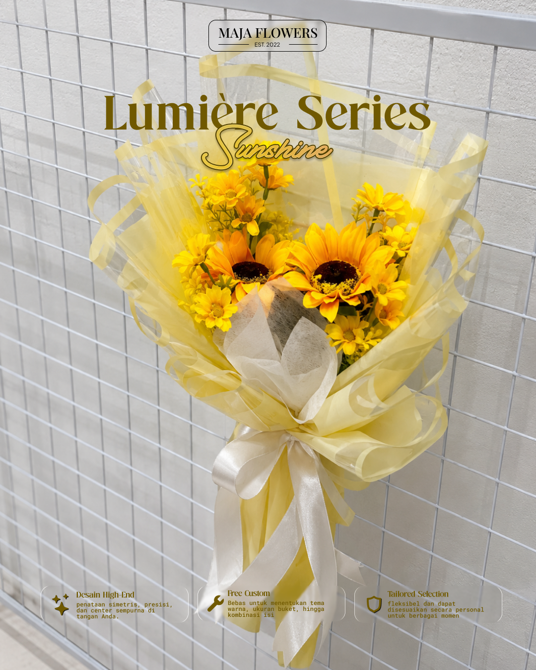 Lumière Series - Sunshine - Buket Maja